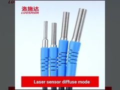 LUOSHIDA ছোট ডিফিউজ লেজার সেন্সর ডিফিউজ ফটোইলেকট্রিক সেন্সর NPN PNP NO NC আউটপুট