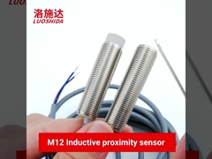 10-30VDC নলাকার ইন্ডাকটিভ প্রক্সিমিটি সেন্সর সুইচ 3 তারের M12 ছোট মেটাল টিউব 35 মিমি দৈর্ঘ্য