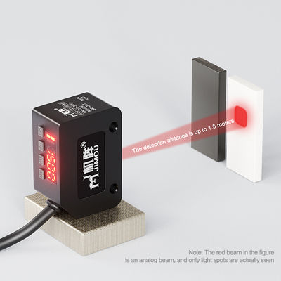 কোন NC কার্যকর খরচ হ্রাস উচ্চ গতির প্রতিক্রিয়া বিস্তার ফটো সেন্সর বুদ্ধিমান ডিজিটাল ডিসপ্লে ফটোইলেকট্রিক সুইচ